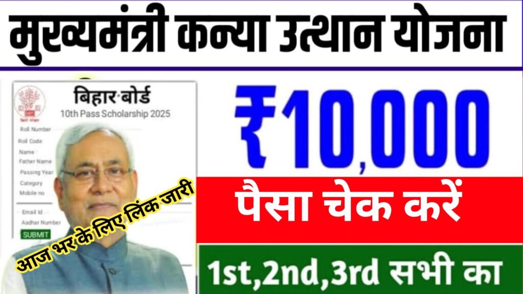 Bihar Board 10th Class Scholarship 2025
