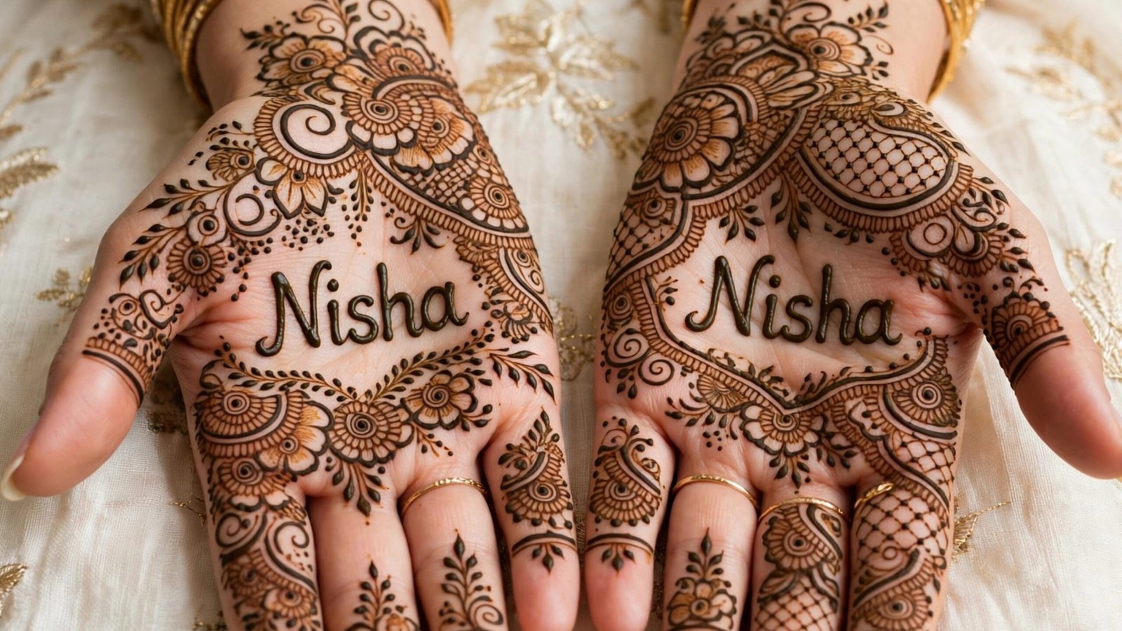 Naam Wali Mehndi Design