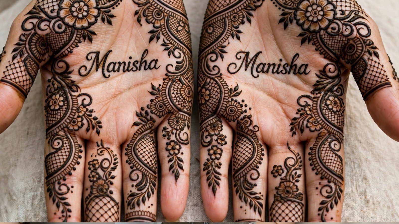 Name Mehndi Design